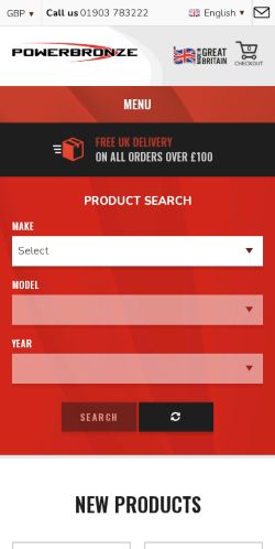 Mobile page screenshot
