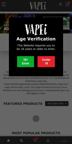 Mobile page screenshot