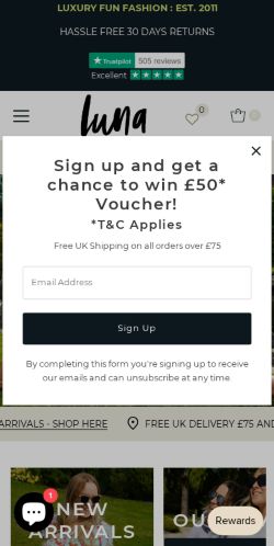 Mobile page screenshot