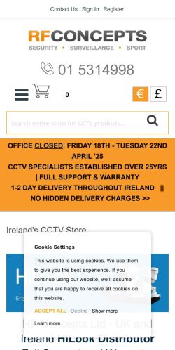Mobile page screenshot