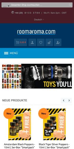 Mobile page screenshot