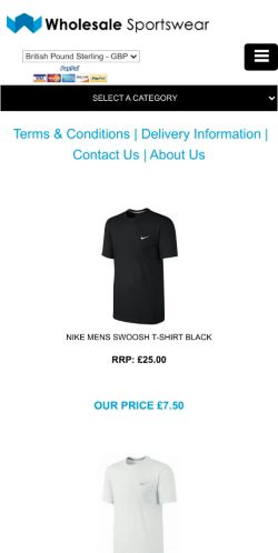 Mobile page screenshot