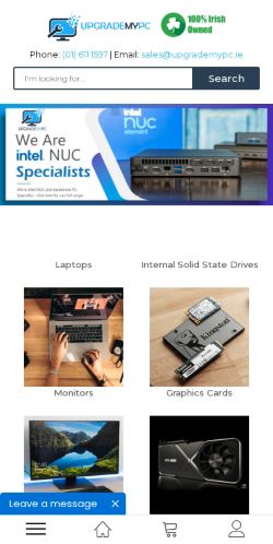 Mobile page screenshot