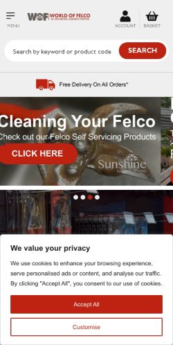 Mobile page screenshot