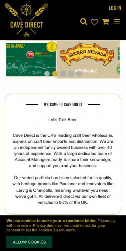 Mobile page screenshot