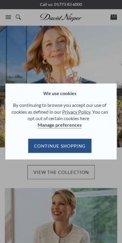 Mobile page screenshot