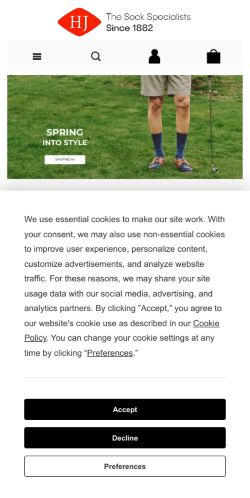 Mobile page screenshot