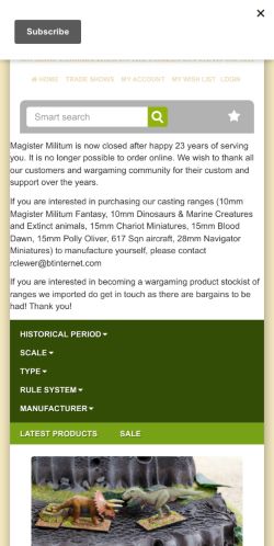Mobile page screenshot