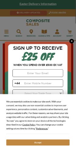 Mobile page screenshot