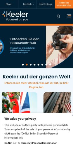 Mobile page screenshot
