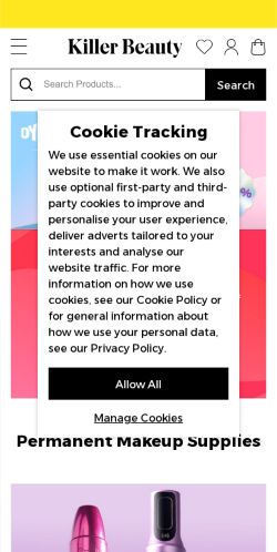 Mobile page screenshot