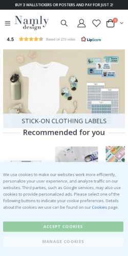Mobile page screenshot