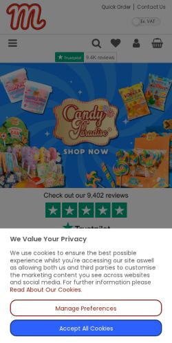 Mobile page screenshot