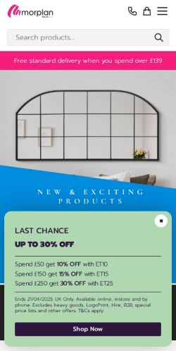 Mobile page screenshot