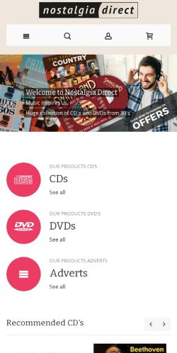 Mobile page screenshot