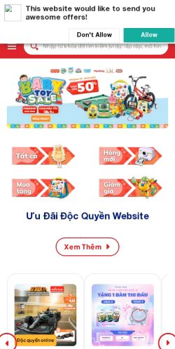 Mobile page screenshot