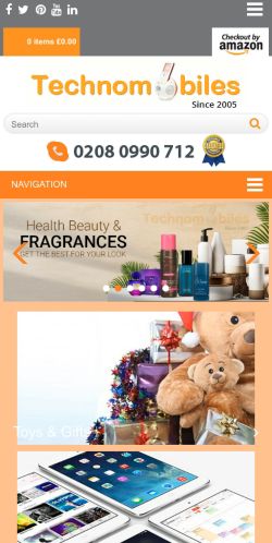 Mobile page screenshot