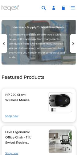 Mobile page screenshot