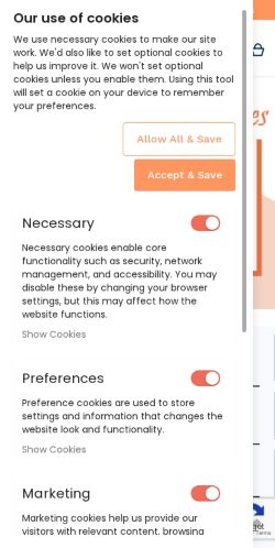 Mobile page screenshot