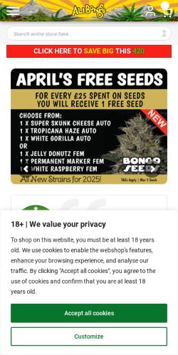 Mobile page screenshot