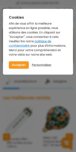 Mobile page screenshot