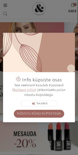 Mobile page screenshot