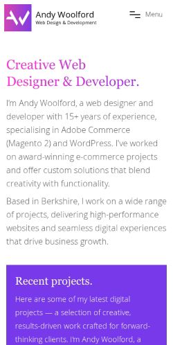 Mobile page screenshot