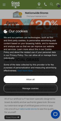 Mobile page screenshot