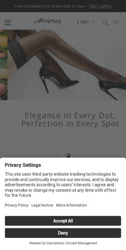 Mobile page screenshot