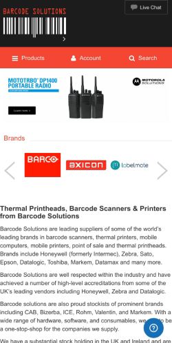 Mobile page screenshot