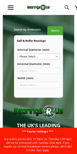 Mobile page screenshot