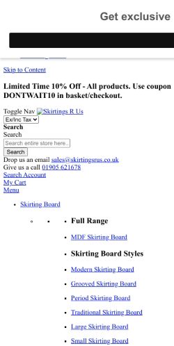 Mobile page screenshot