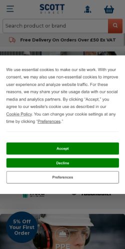 Mobile page screenshot