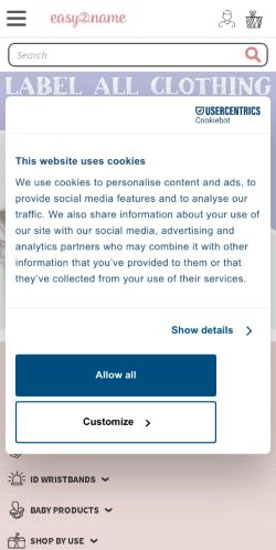 Mobile page screenshot