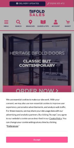 Mobile page screenshot