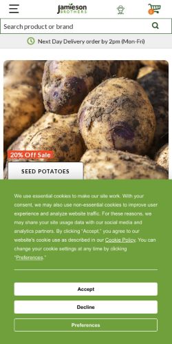 Mobile page screenshot