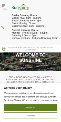 Mobile page screenshot