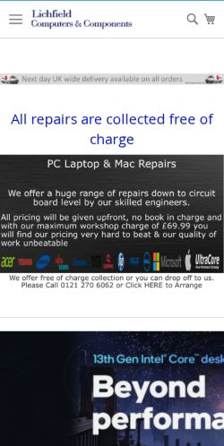 Mobile page screenshot