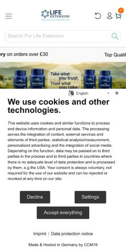 Mobile page screenshot