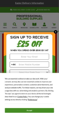 Mobile page screenshot