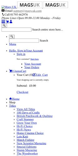 Mobile page screenshot
