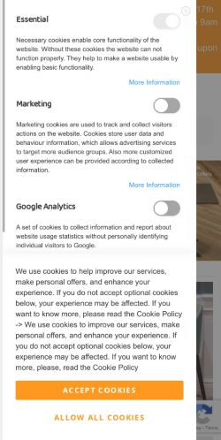Mobile page screenshot