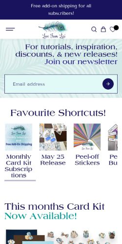 Mobile page screenshot