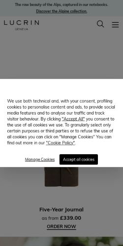 Mobile page screenshot