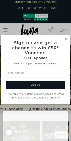 Mobile page screenshot