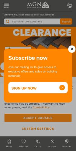 Mobile page screenshot