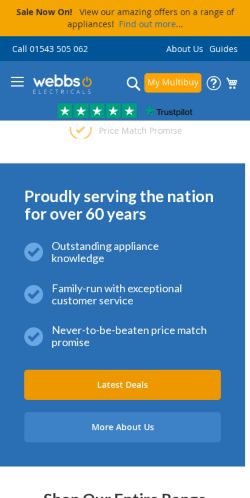 Mobile page screenshot