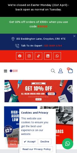 Mobile page screenshot