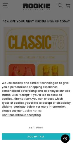 Mobile page screenshot