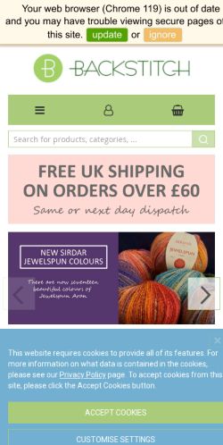 Mobile page screenshot